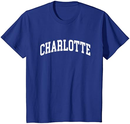 Charlotte - Carolina de Nord - Design vintage / purtat - Tricou clasic