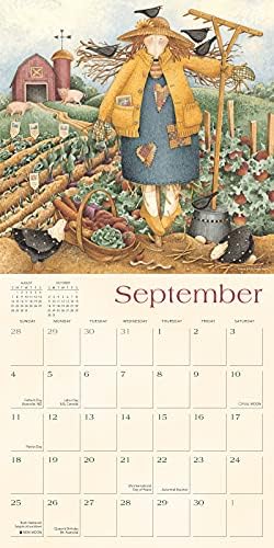 Vânzători Publishing Heirloom Angels 2022 Calendar de perete 16 luni