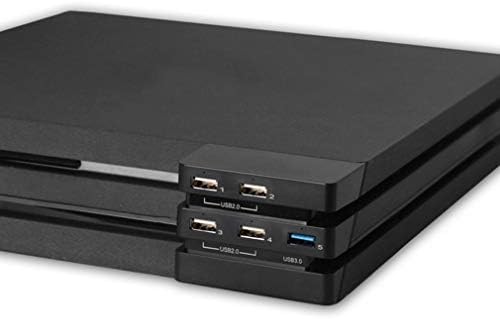 Deliu Hub Extender USB 3.0 2.0 Viteză mare de 2 până la 5 hub -uri pentru consolă de jocuri PS4 Pro Black