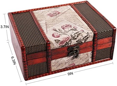 Sicohome Comoros Box, cutie de cărți de tarat de 9,0 pentru bijuterii, cărți de tarot, cadouri și decorare acasă