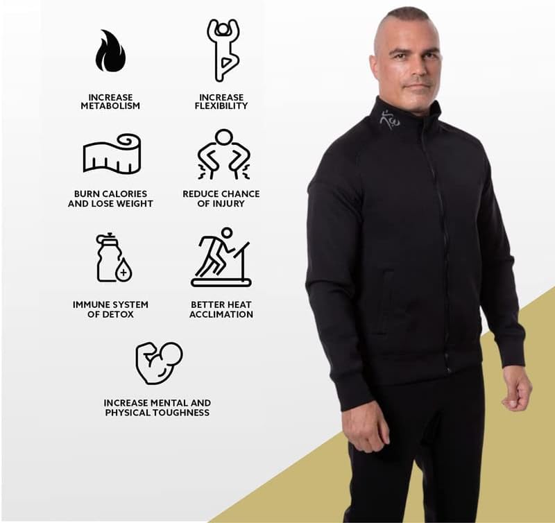 Greutate Kutting-Hanorac sau jachetă din neopren Sweat Tech-echipament de exerciții-pentru antrenamente acasă sau la sală