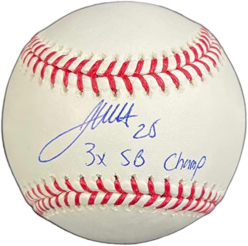 James White 3x SB Champ Baseball Autographed - NFL Autographated Articole Diverse