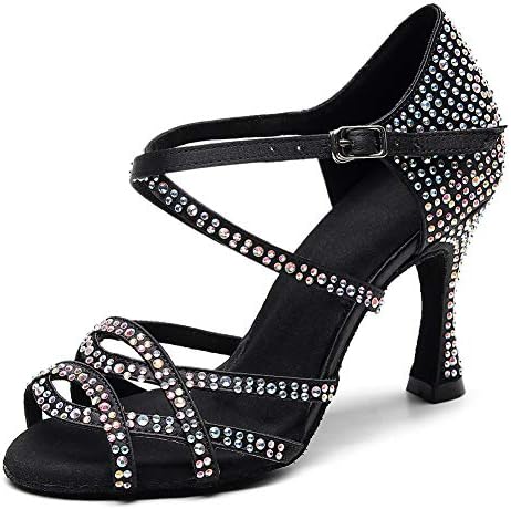 Pantofi de dans latin pentru femei profesionist profesionist de dans de nuntă Pantofi de dans salsa Pantofi de dans cu curea