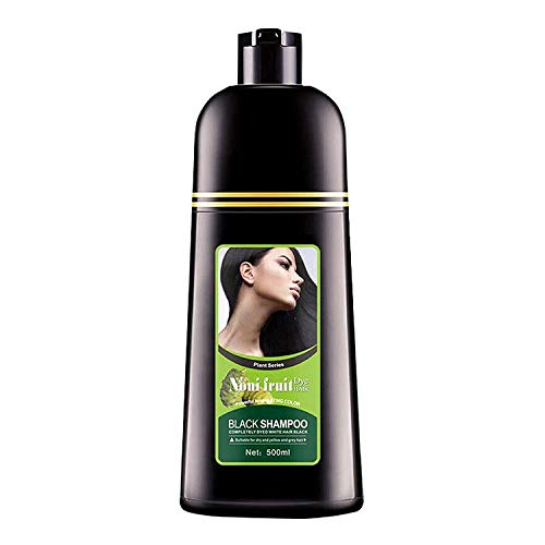 Xingyusp Mokeru Organic Natural rapid Vopsea de păr, doar 5 minute Noni Plant șampon Negru 500ml