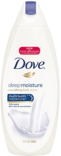 Dove Body Wash Deep Moisture pentru pielea uscată demachiant hidratant pentru piele cu Micromoistură reînnoitoare de 24 de