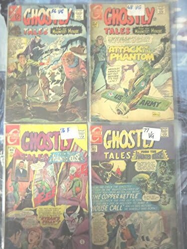 Ghostly Tales 56-154, 39 Diff-Charlton Comics Steve Ditko Art 1966-1982