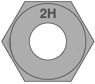 1 1/2 -8 nuci hexagonice grele/A194 2H Oțel/Dip la Hot Galvanizat