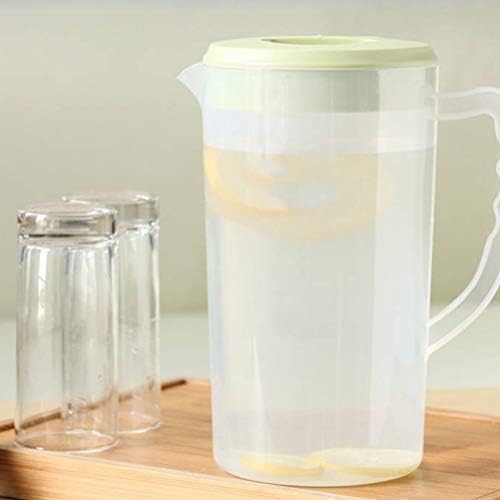 Pitcher de galon de lemonadă dowool 2600 ml Gallon cu capac- Heavy-duty-shatterproof Water Jug- Plastic Pitcher Iced Tea Pitcher