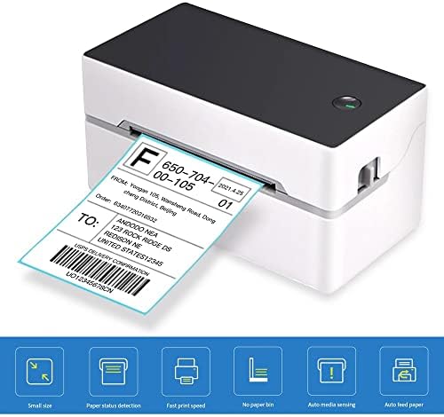 N / A imprimantă de etichete de expediere Desktop de mare viteză USB + BT imprimantă termică directă etichetă autocolant pentru