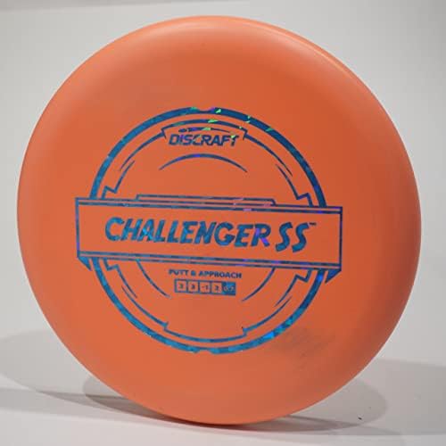 Discoreft Challenger SS Putter & Approach Golf Disc, Pick Greutate/Culoare [Stamp și Culoarea exactă poate varia]