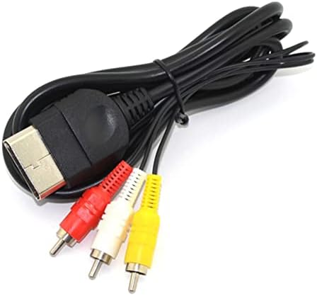Cablu AV pentru consolă de jocuri, jocuri video audio și cablu video pentru a preveni interferența HD 5.9ft pentru TV