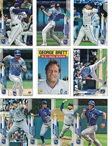 Kansas City Royals/Set complet 2020 Topps Royals Baseball Team! Plus bonus card George Brett!