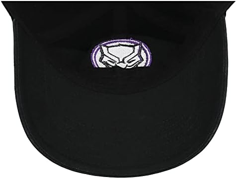 Marvel Black Panther Strapback Reglabil Tata Pălărie Negru / Violet