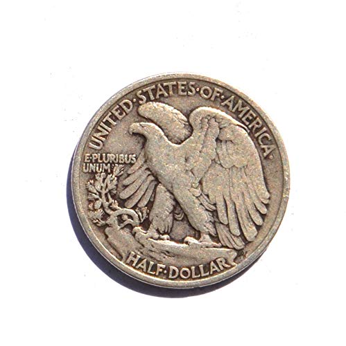 1936 Statele Unite ale Americii, Walking Liberty Philadelphia Mint. Detalii fine de jumătate de dolar