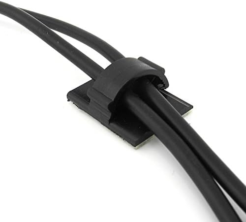 Inewcow 3M Clipuri de cablu adeziv pentru cablu Suport pentru cablu pentru a repara liniile de cabluri