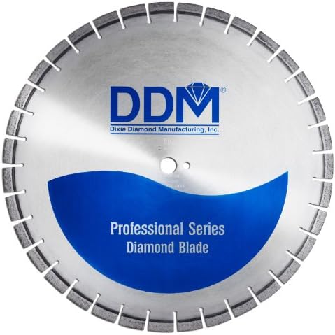 Diamond Diamond Manufacturing C451714155 Lama de beton cu tăiere umedă profesională, 14 inci x 0,155 inci