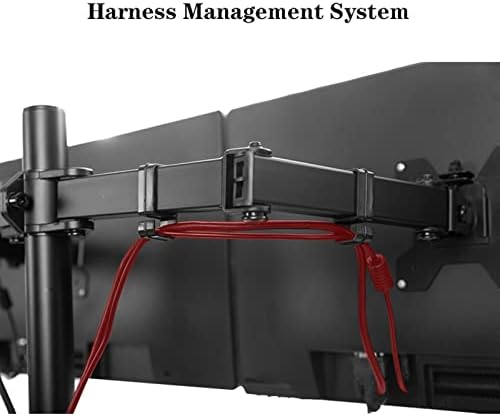 Monitor Arm Dual Monitor Stand pentru 10-27 Monitorul de două monitorizare, suport de birou independent, brațe de montare complet