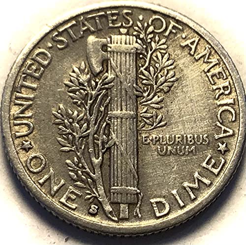 1931 S Mercur Silver Dime Vânzător despre necirculat