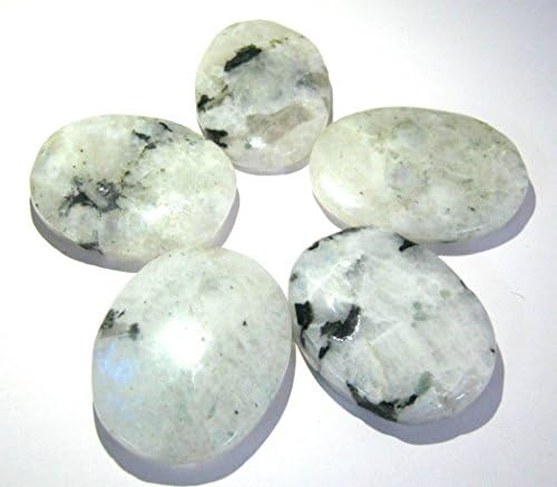Crystalmiracle Frumos Lot de nouă pietre prețioase Pietre de îngrijorare Reiki Crystal Vindecare Wellness Cadou Metafizic Stone
