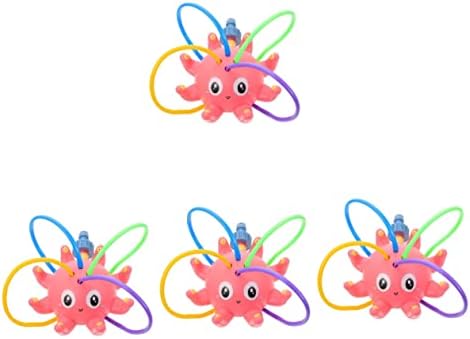 Vinistiți 4pcs buc de caracatiță jucărie portabilă cadă portabilă pentru copii pentru copii pentru baie pentru baie gâdilă