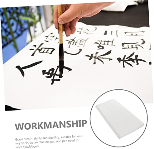 Stobok 100pcs Practică Profesională Desen perii Xuan Simple de hârtie de hârtie Suport de orez DIY pentru cerneală Artă de