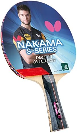 Butterfly Nakama S6 Tennis Tennis Racket | Viteză ușoară, imensă, cu rotire grea | Seria Nakama | Recomandat pentru jocul avansat