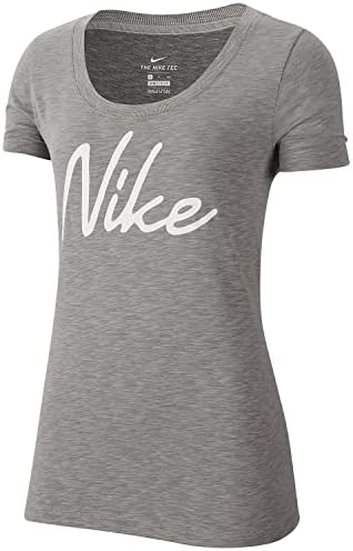 Tricou de antrenament pentru script-logo-logo pentru femei Nike pentru femei