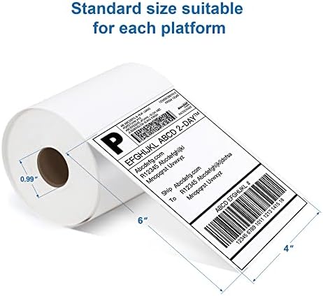 Imprimantă de etichete de transport POLONO Roz, imprimantă de etichete termice 4x6 pentru pachete de expediere, producător