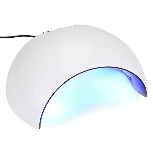 Lampa cu unghii UV cu LED, Ultra-portabil la foc mic de unghii Lumina de întărire a uscătorului de unghii cu 3 setări de cronometru,
