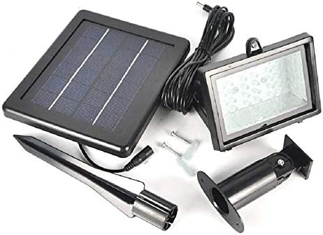 Lumina solară cu LED-uri Bizlander 30 de înaltă eficiență pentru securitate și iluminat în aer liber-impermeabil, ușor de instalat,
