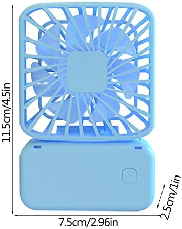 AOZHEN Fan de birou USB 3 Viteze de masă portabilă Fan personal Mini Ventilator de răcire Small By USB Plug în 360 ° Rotable