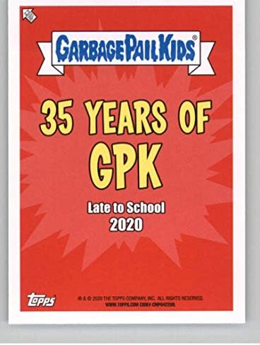 2020 Topps Garbage Pail Kids 35th Anniversary Seria 290B Card de tranzacționare Larry Larry