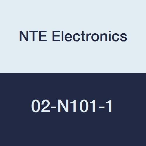 NTE Electronics 02-N101-1 NTC Thermistor, plumb radial, rezistență la 100 ohm, 3100K B constantă, 2,5 mm distanță de plumb