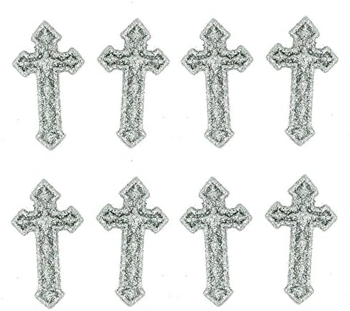 Îmbrăcați -l pe 4348 Butoane „Silver Crosses”