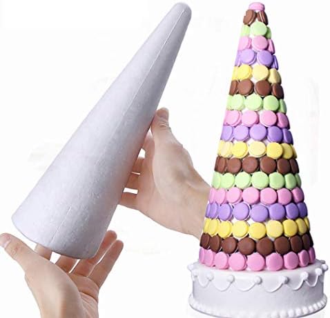 Funpa Foam Cone multius DIY Modeling Blanking Foam Cake Dummy Craft Tower pentru copii