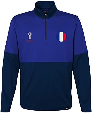 OutStuff Men's FIFA World Cup Country 1/4 Zip Top