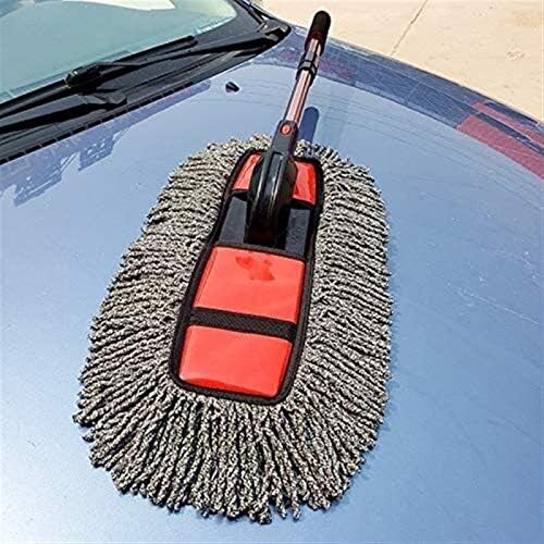 1 Fit pentru mașina de ceară mop auto mop duster duster spălare auto mop set setat de perie de păr ușor perie de perie automobile