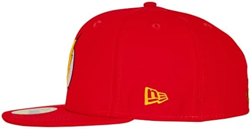 New Era Flash Classic Logo 59Fifty Monat Hat Red