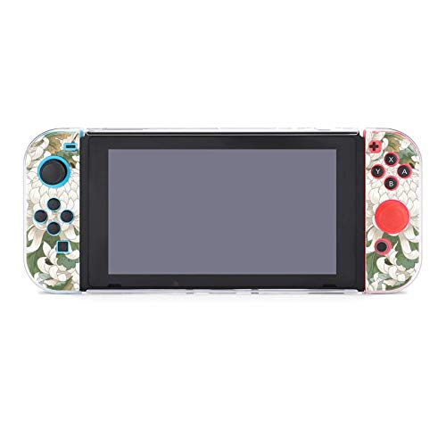 Carcasă pentru Nintendo Switch în stil japonez Chrysantemum Floare Hard Carcasă de protecție