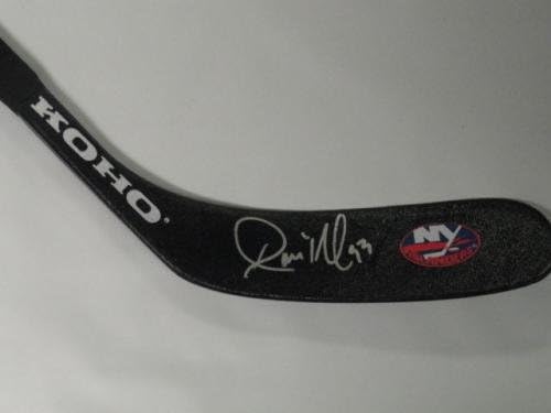 Doug Greutate Semnat Hockey Stick New York Islanders Autographed - Sticks autografat NHL
