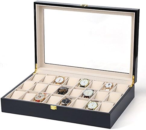 HJGJHV Cutii de bijuterii decorative, cutii de depozitare a ceasurilor de ceasuri de ceasuri de sortare a brățării cutii de