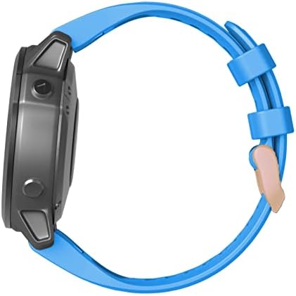 Curele de veghe inanir de 20 mm pentru Garmin Fenix ​​7s 6s 6Spro Watch cu eliberare rapidă Silicon Easy Fit Bands pentru Garmin