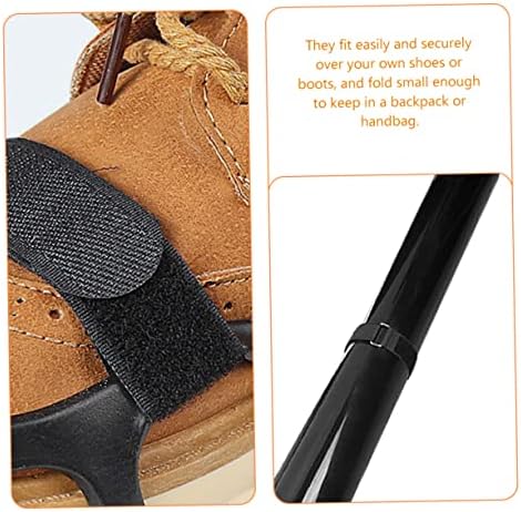 Valiclud 4pcs legături non-cablu bandajele elastice curea elastică curea pe pantofi portabile pantofi portabile pantofi crampoane