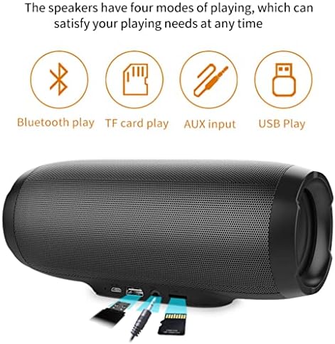 Difuzor portabil WeTyg Super Bass Difuzor în aer liber Baterie reîncărcabilă cu suport pentru microfon TF Card aux Intrare
