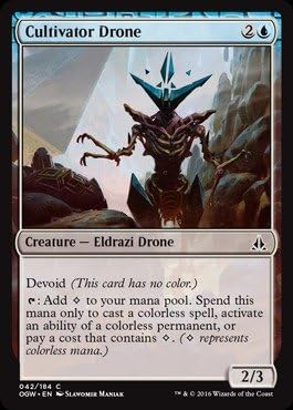 Magic The Gathering - Cultivator Drone - Oath of the Gatewatch