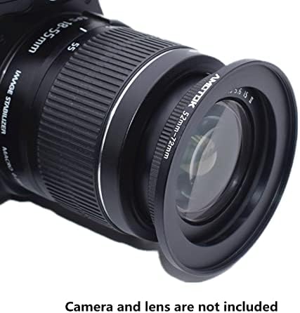 52mm obiectiv la 72mm aparat de fotografiat filtre inel compatibil Toate lentilele camerei 52mm la 72mm UV CPL ND Filtru accesoriu