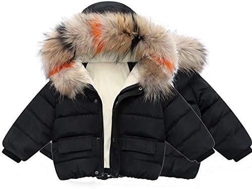Jacheta pentru Baby Girl Haine copii Hoodie Solid fermoar sacou cald copil Paltoane păstra culoare Băieți iarna Paltoane Dimensiune