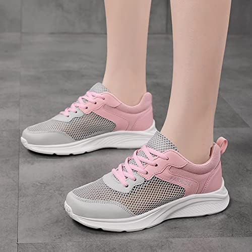 Dantelă pentru femei încălțăminte confortabilă pantofi cu plasă în aer liber care rulează sporturi de modă pentru femei top