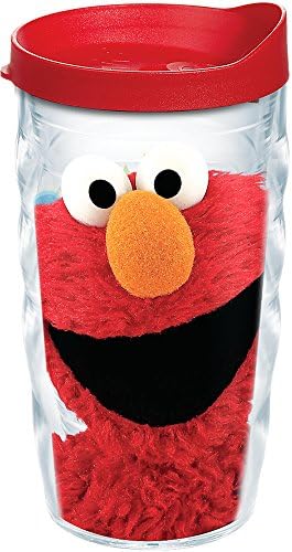 Tervis fabricat în SUA Sesame Street cu pereți dubli Elmo Colossal Insulated Tumbler Cup păstrează băuturile reci și calde,