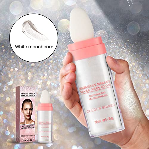 Fata si corp Highlighter pulbere Stick, naturale tridimensionale fata Blusher Patting pulbere Highlighter, High Gloss Fairy
